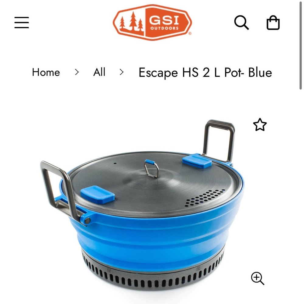 GIS Escape HS 2 L Pot- Blue